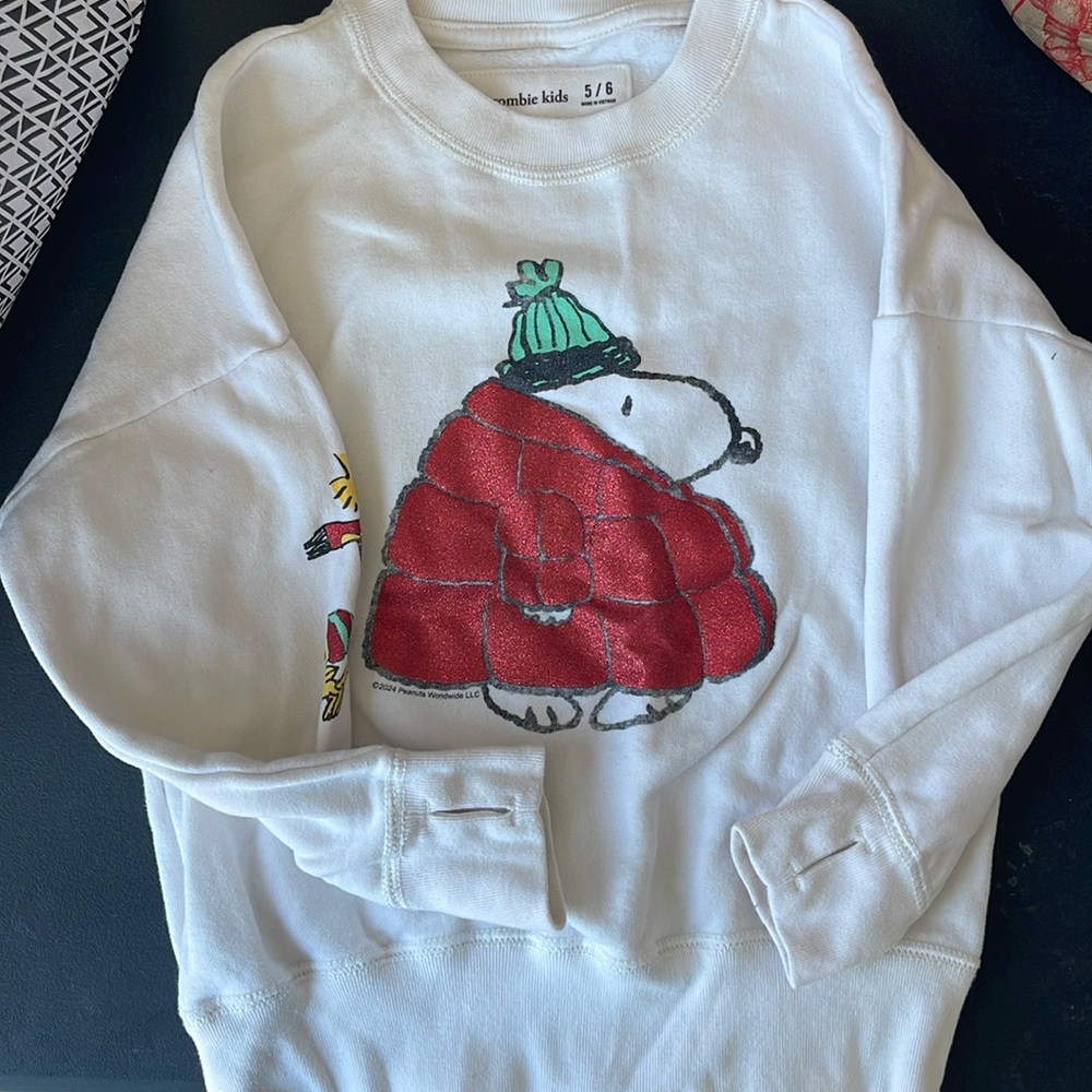 Abercrombie &Kids Snoopy Sweatshirt